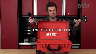 LIMITED TIME SALE: Empty Rolling Tool Case from Wiha Tools