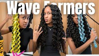 HOW TO DO WAVE FORMERS | NATURAL HAIR 101