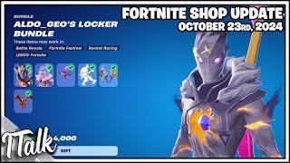 *NEW* ALDO GEO'S LOCKER BUNDLE & MORE! Fortnite Item Shop [October 23rd, 2024] (Fortnite Chapter 5)