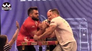 Krasimir Kostadinov VS Arif Ertem ( European Armwrestling Championship 2016)