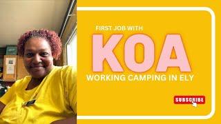 KOA work camping in Ely, NV, You got to WATCH! #travelideas #camper #working