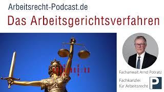 Das Arbeitsgerichtsverfahren  | Arbeitsrecht | Fachanwalt für Arbeitsrecht Arnd Potratz