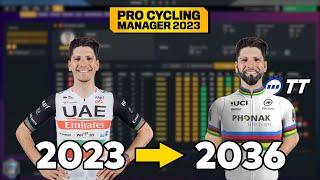 SIMULEI A CARREIRA DO JOÃO ALMEIDA NO PRO CYCLING MANAGER 2023