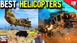 Top 10 BEST HELICOPTERS In GTA Online!