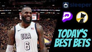 BEST OLYMPICS BASKETBALL BETS | UNDERDOG FANTASY | PRIZEPICKS | SPORTS BETTING PICKS | 7/30/2024