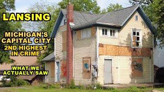 LANSING: 2nd HIGHEST CRIME In Michigan - What We Actually Saw In The State's Capital City