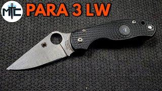 Spyderco Para 3 Lightweight / Para 3 LW - Overview and Review