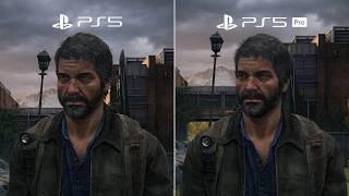 The Last of Us Part 1 - PS5 vs PS5 Pro Graphics Comparison