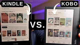 Amazon Kindle Colorsoft vs Kobo Libra Colour - Side by side compare