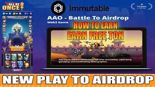 ALL AT ONCE BY IMMUTABLE PASSPORT - HOW TO EARN FREE TON AND TOKENS (ENG.SUBS)