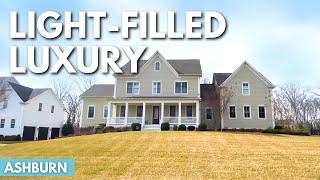 Ashburn VA Luxury Home Tour | Almost 7,000 Square Feet of Luxury Living!