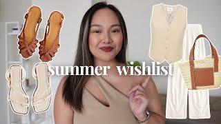 SUMMER 2024 WISHLIST: Aritzia, Madewell, Sézane, Abercrombie, Quince & More