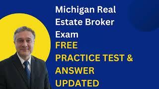 Michigan Real Estate Broker Exam Free Practice Questions & Answers