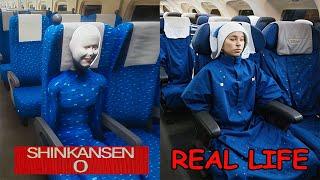 Shinkansen 0 Characters IN REAL LIFE ,shinkansen 0 EN LA VIDA REAL