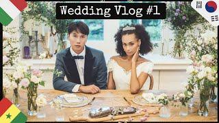 Korean Wedding Photoshoot Vlog l 한국 웨딩촬영 브이로그 [KOR/ENGL] (ambw, 국제커플)