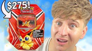 I Opened A $275 Victini Pokemon Tin...