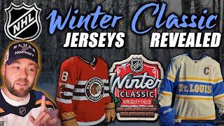 2025 NHL Winter Classic Hockey Jerseys Revealed!