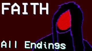 Faith - Retro Style Horror ( ALL ENDINGS / FULL PLAYTHROUGH )Manly Let's Play