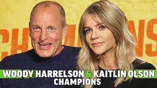 Woody Harrelson & Kaitlin Olson Talk Champions, SNL and AFC Wrexham