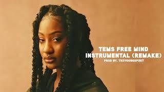 Tems - Free Mind Instrumental (REMAKE)