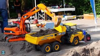 MEGA RC TRUCKS, RC TRACTOR AND BIG RC CONSTRUCTION EQUIPMENT AT MAXIPARK HAMM 2024