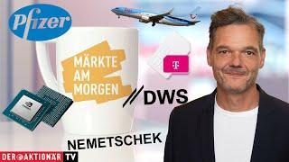 Märkte am Morgen: Nvidia, Pfizer, Silber, Telekom, Hannover Rück, Nemetschek, TUI, DWS Group