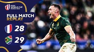 Springboks knock out hosts in epic! | France v South Africa | Rugby World Cup 2023 Full Match Replay