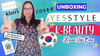 Unboxing YesStyle: K-beauty + Korean Skin Care  | Buy Korean cosmetics from Argentina