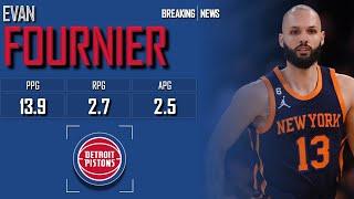 DETROIT PISTONS: Evan Fournier ᴴᴰ