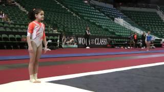 Laurie Hernandez FX Optl. Elite Qual. 2011 WOGA CLASSIC.MTS