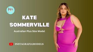 Kate Sommerville ..| Wiki, Biography, Lifestyle | Plus Size Model | Curvy Fashion Bikini Haul