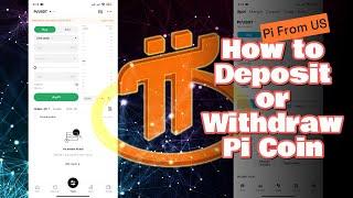 How to Deposit-Withdraw Pi Coin to Exchange or any Web 3 Platform