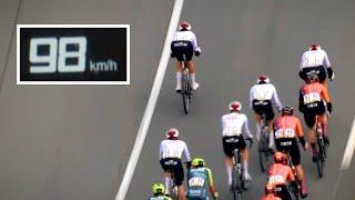 Cyclists Fight for Position at Nearly 100km/h | Criterium du Dauphiné 2024 Stage 1