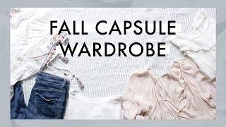 My Fall Capsule Wardrobe | Minimal, Sustainable, Conscious Wardrobe