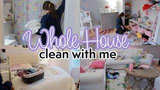 NEW WHOLE HOUSE Clean With Me | Rainy Day Clean With Me