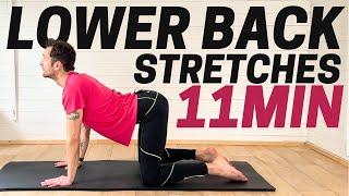 Lower Back Stretches after Running routine