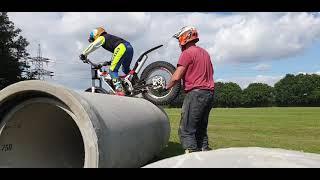 Trials practice at Richmond View , beta 80 , never give up , big pipe