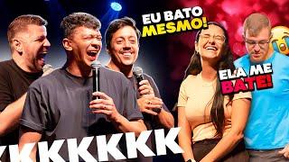 TENTANDO SALVAR UM NAMORO TÓXICO NO NOSSO PRIMEIRO SHOW!  (ft. Renato Albani & Victor Sarro)