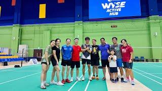 Badminton @WYSE ACTIVE HUB with Tito Tony as special guest