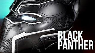 Finishing Black Panther 3D Printed Helmet