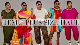 Huge Plus Size Temu Try-on haul #fashion #temuhaul #plussizefashion