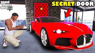 Franklin Opened Secret Door and Found Ultra Rare Car In GTA 5 | SHINCHAN and CHOP