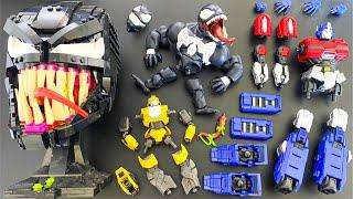 Generations Transformers One Autobots Tobot Cars Stopmotion - Reactivate Marvel VENOM Lego Assemble