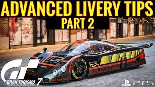 Gran Turismo 7 - Livery Editor Pro Tips Pt. 2