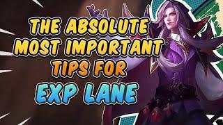 Truly The Most Important Tips For EXP | Mobile Legends