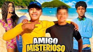 AMIGO MISTERIOSO! *olha o que aconteceu ( FT. Gabriel Denis e Irmãs Pina )