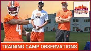 Deshaun Watson & Nick Chubb shine at Cleveland Browns training camp + Guardians deadline plans