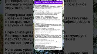 Польза клубники : 8 научных фактов  #клубника #здоровье