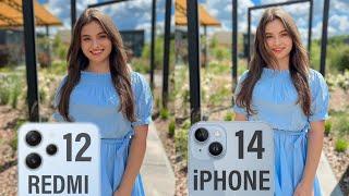 Redmi 12 5G Vs iPhone 14 Camera Test Comparison