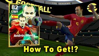 How To Get Free Epic Andres Iniesta in eFootball 2025 Mobile